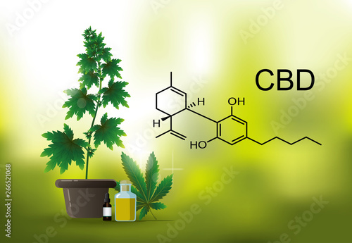 chemical formula of Marijuana