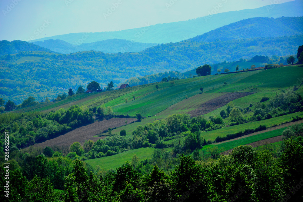 view of rural landscape