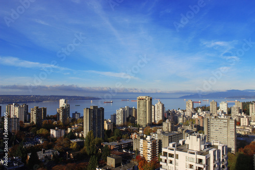 Vancouver - view from downtown to english bay