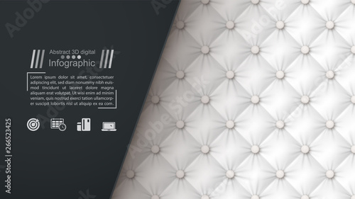 Business paper template - textile background.
