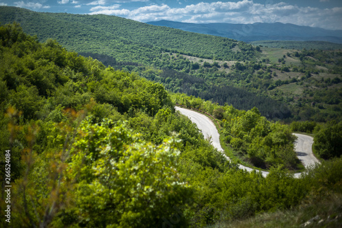 View form the top of the hill