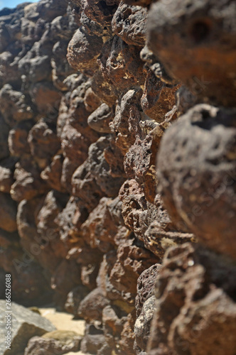 parede de rocha
