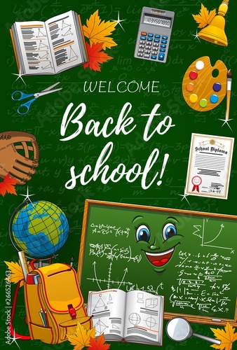First September welcome back to school, stationery