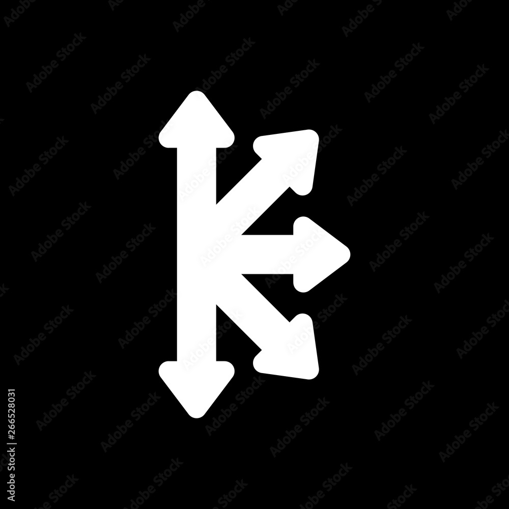 Complex Direction Arrow Icon For Your Project Complex Direction Arrow Icon For Your Project