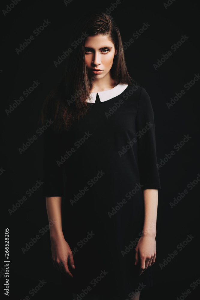 woman in black woman in black