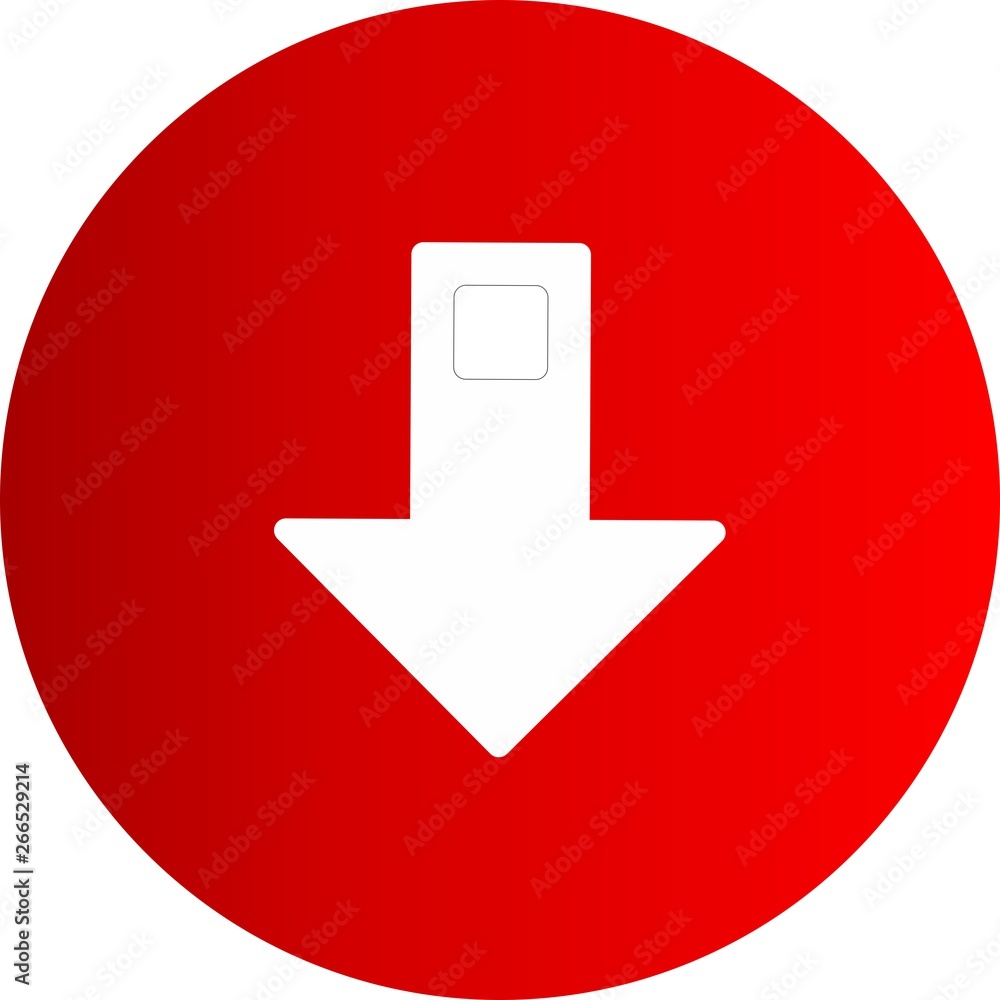 Down Direction Arrow Icon For Your Project Down Direction Arrow Icon For Your Project