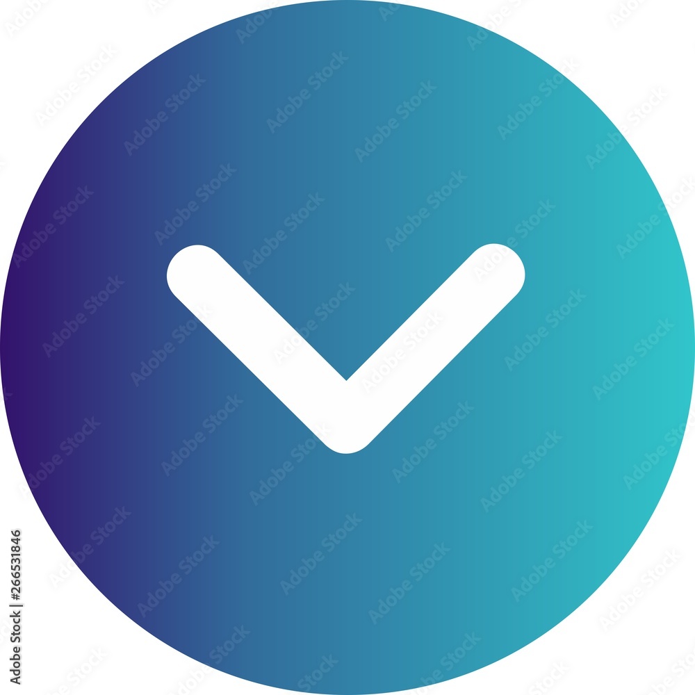 Down Direction Arrow Icon For Your Project Down Direction Arrow Icon For Your Project