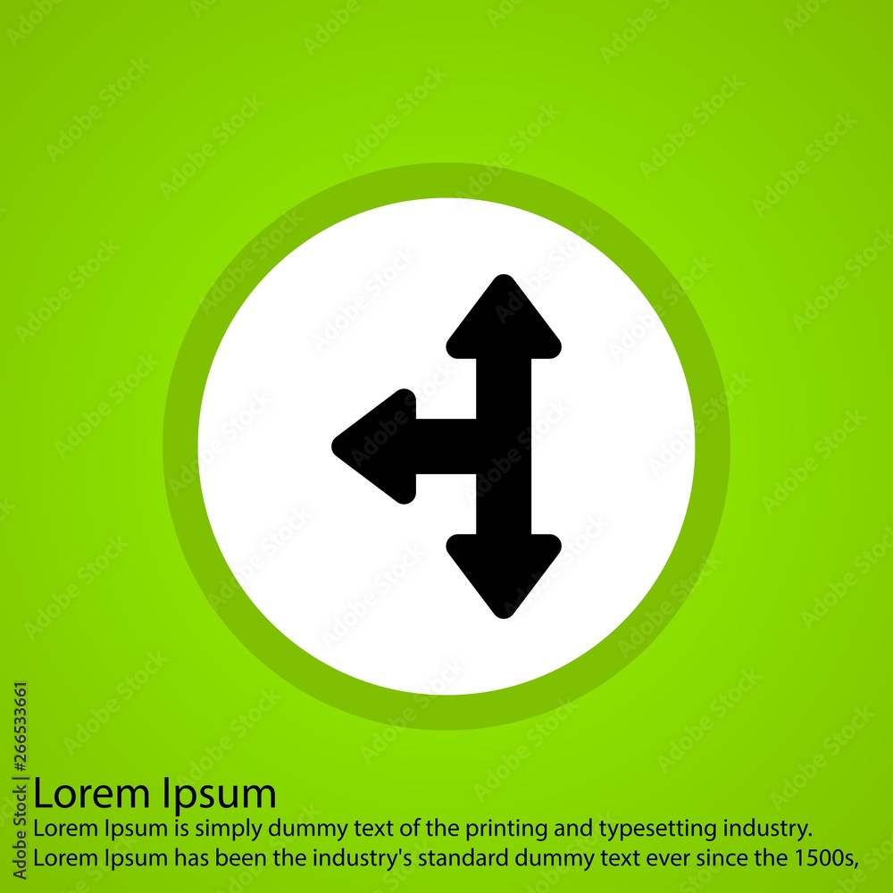 Multi Direction Arrow Icon For Your Project Multi Direction Arrow Icon For Your Project