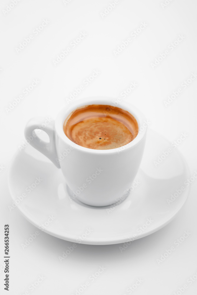 cup coffe espreso ,isolated white background. cup coffe espreso ,isolated white background.