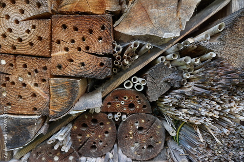 Insekten Hotel Bruthöhlen