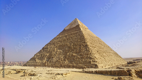 Pyramid of Khafre Giza  Egypt 