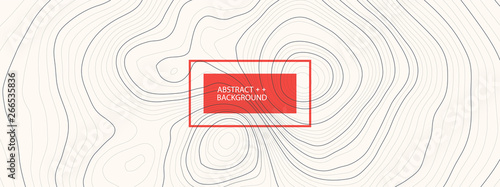 Vector landscape geodesy topography map background. Line texture pattern.