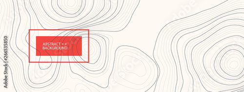 Vector landscape geodesy topography map background. Line texture pattern.