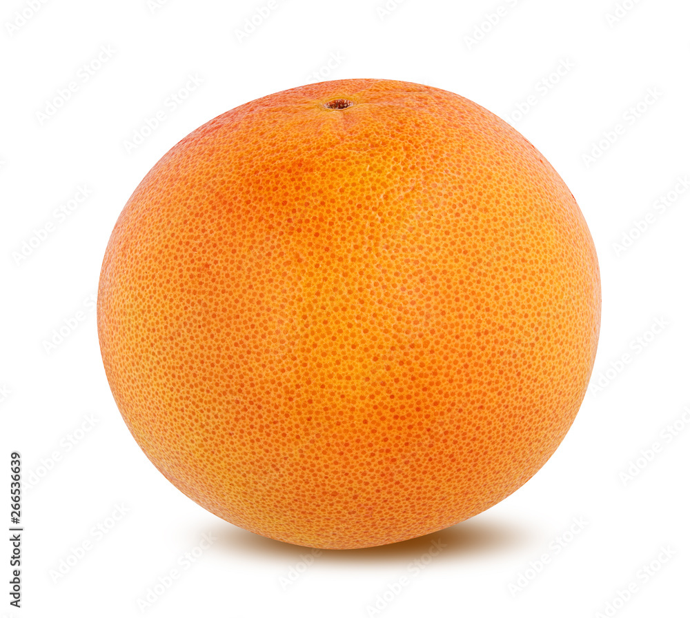 Fresh grapefruit isolated on white background with clipping path Fresh grapefruit isolated on white background with clipping path
