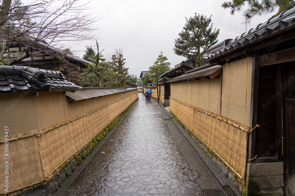 冬の金沢 長町武家屋敷跡 冬の金沢 長町武家屋敷跡