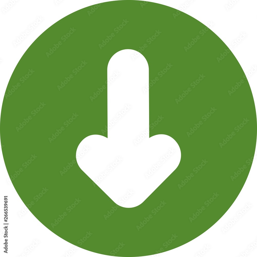 Down Direction Arrow Icon For Your Project Down Direction Arrow Icon For Your Project
