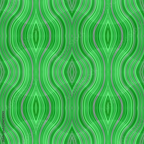 modern curvy antique lime green, ash gray and pastel green color background. seamless pattern can be used for fabric, texture, decorative or wallpaper design photo