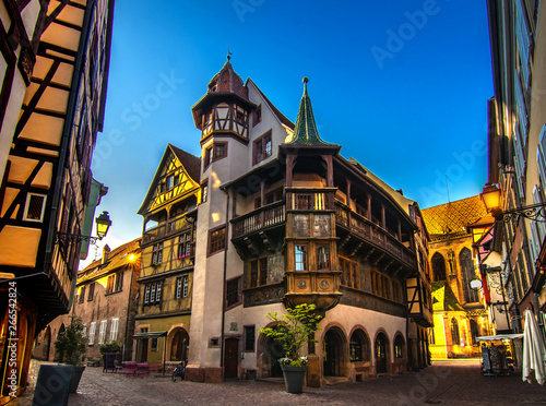 Pfisterhaus in Colmar, erbaut 1537, märchenhaft Colmar Elsass