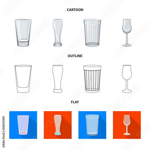 Isolated object of form and celebration sign. Set of form and volume vector icon for stock.