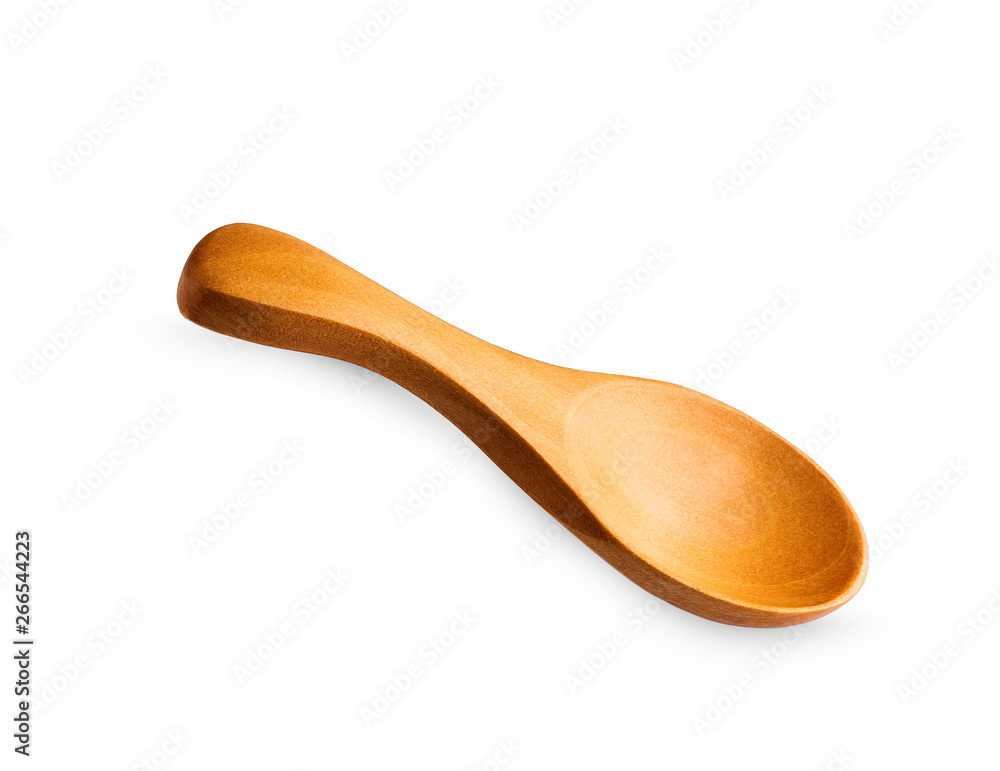 wooden spoon isolated on white background wooden spoon isolated on white background