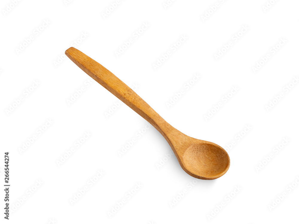 wooden spoon isolated on white background wooden spoon isolated on white background