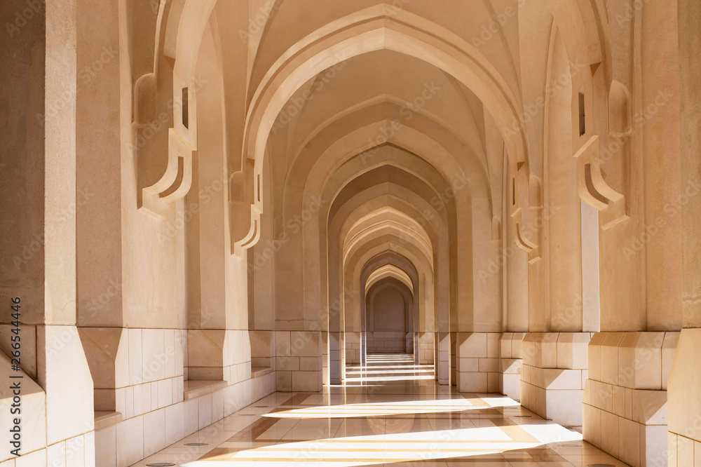 Archway at Al Alam Palace,Muscat,Oman