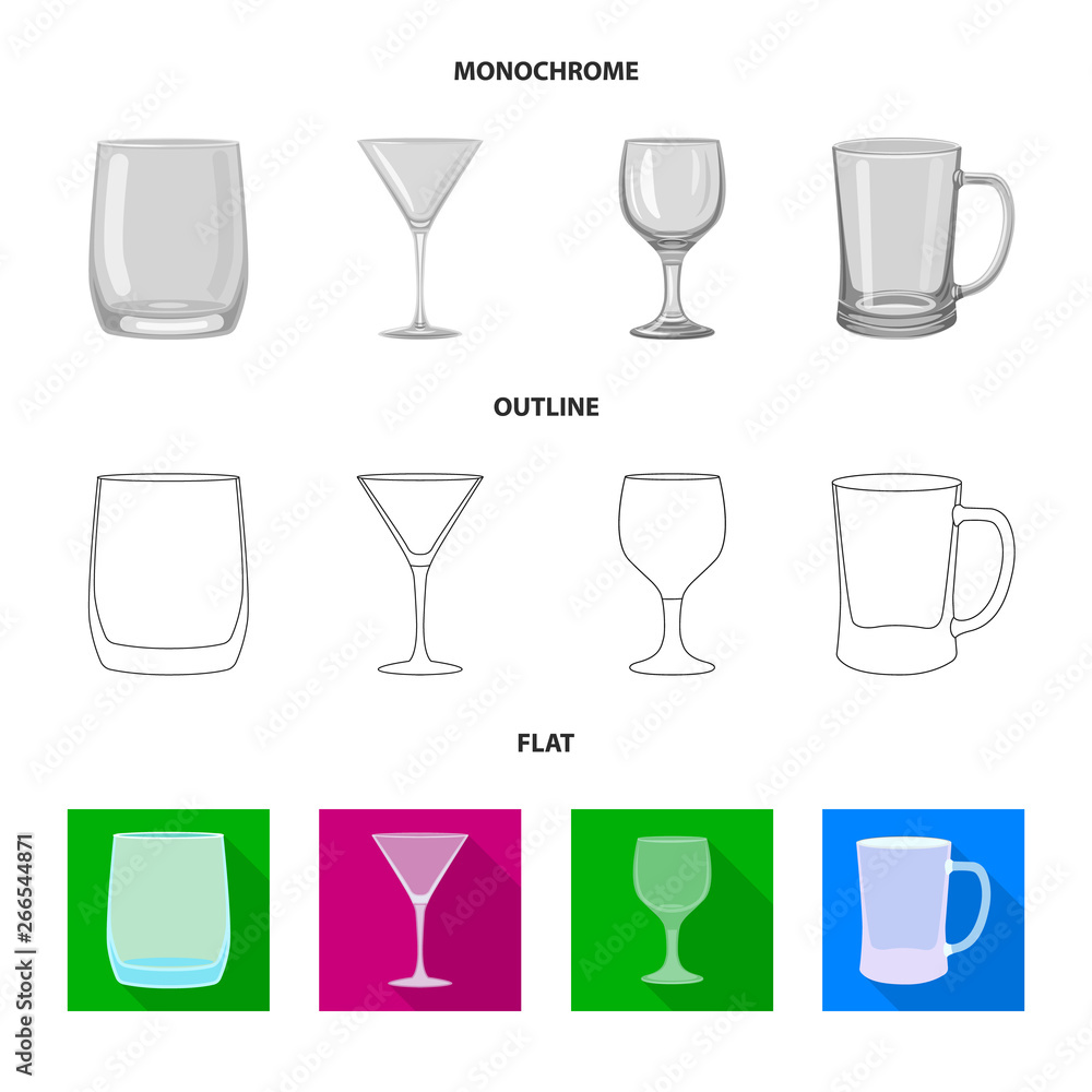 Isolated object of form and celebration logo. Collection of form and volume stock symbol for web. Isolated object of form and celebration logo. Collection of form and volume stock symbol for web.