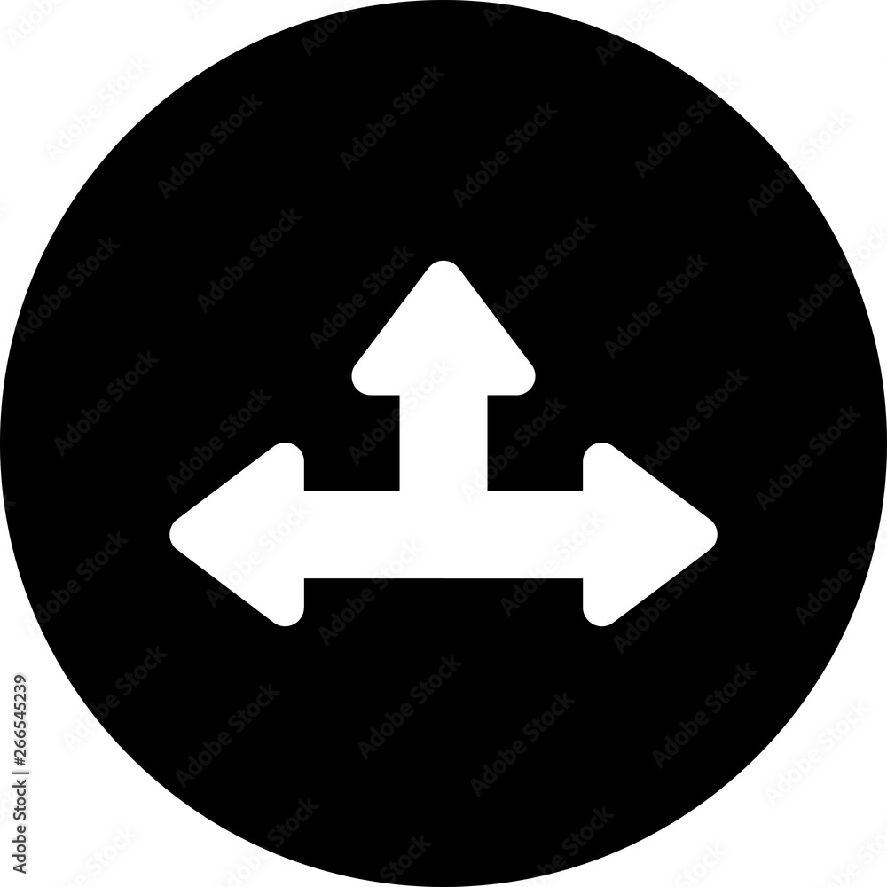 Multi Direction Arrow Icon For Your Project Multi Direction Arrow Icon For Your Project