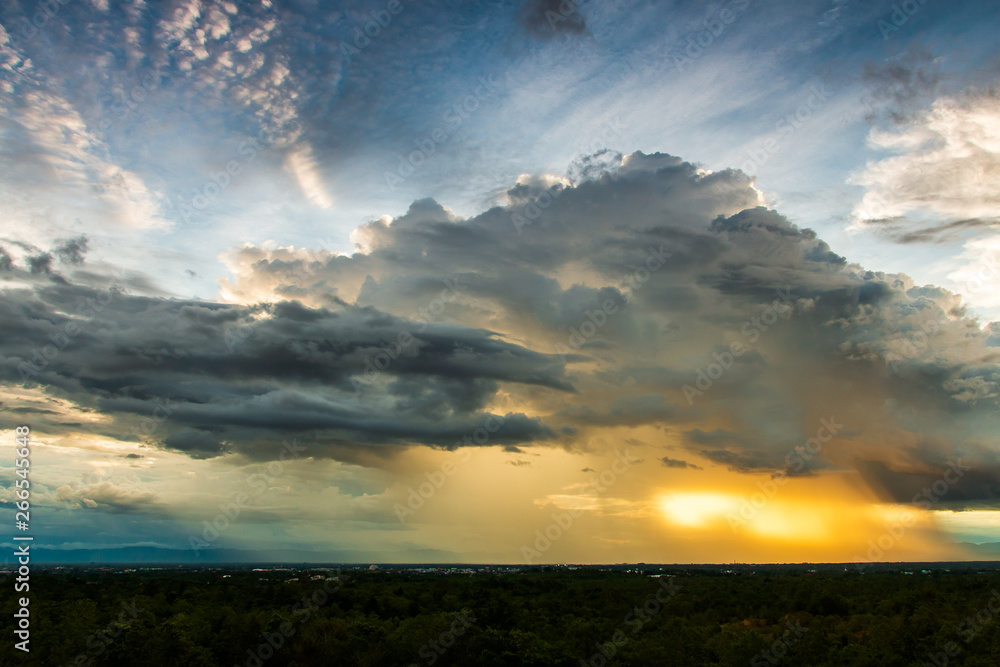 .thunder storm sky Rain clouds .thunder storm sky Rain clouds