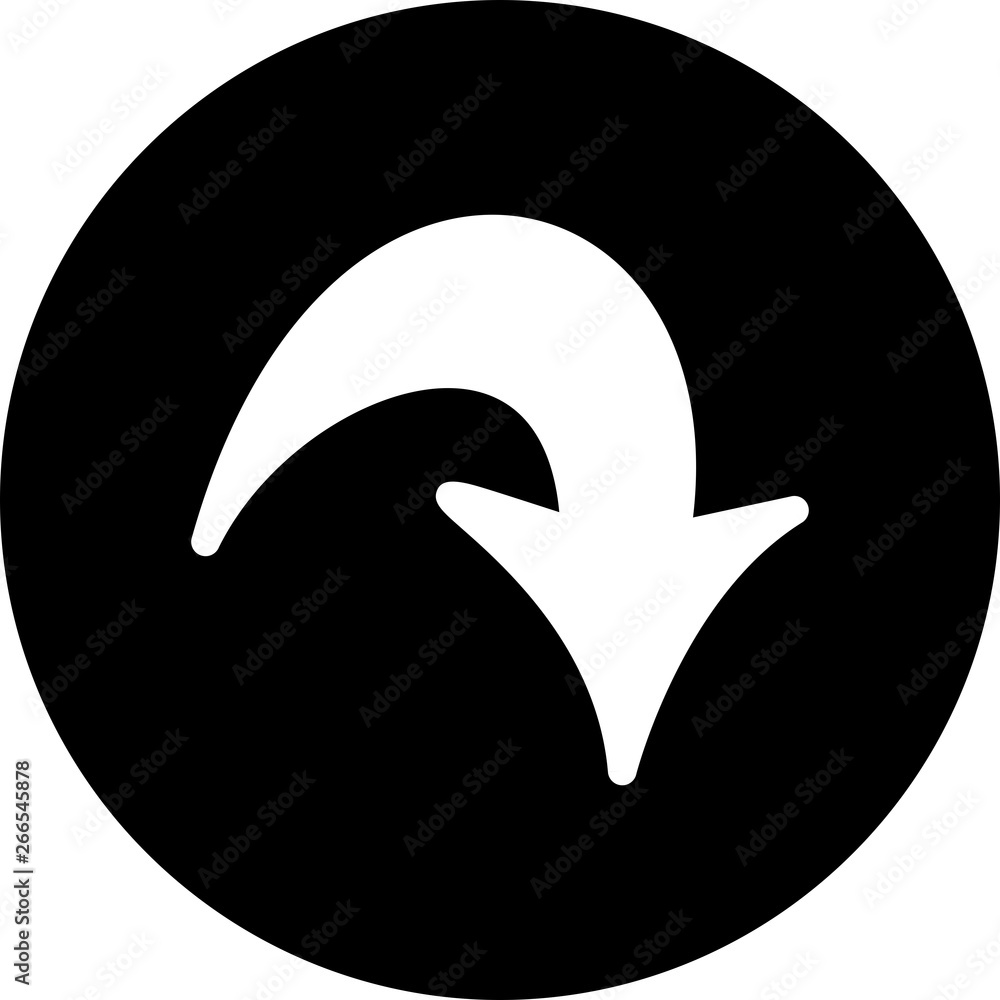 Down Direction Arrow Icon For Your Project Down Direction Arrow Icon For Your Project