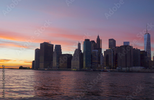 ニューヨーク夕焼け © 瑛 浅野