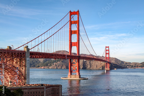 View of the Golden Gate Bridge . San Francisco, California, USA
