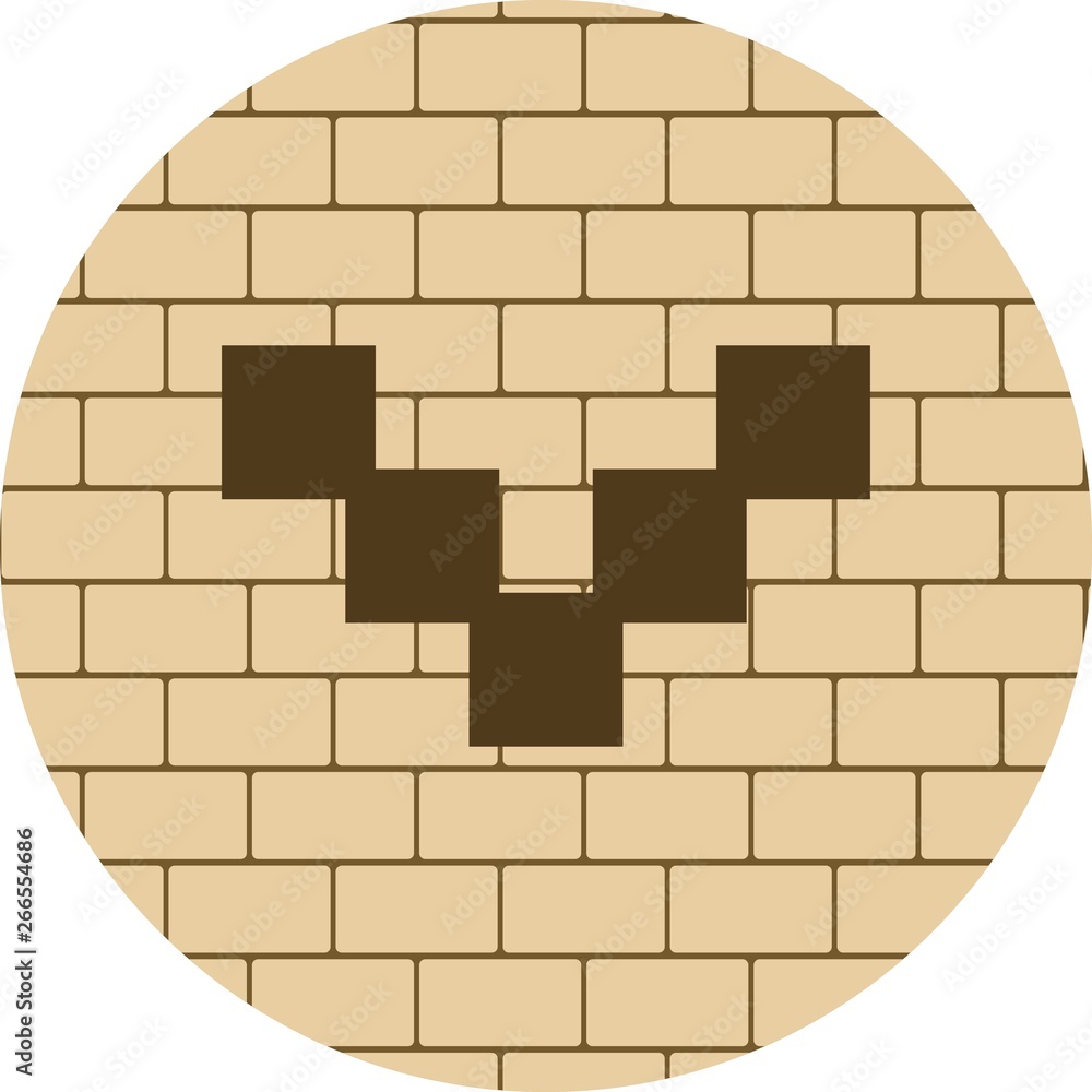 Obraz premium Down Direction Arrow Icon For Your Project