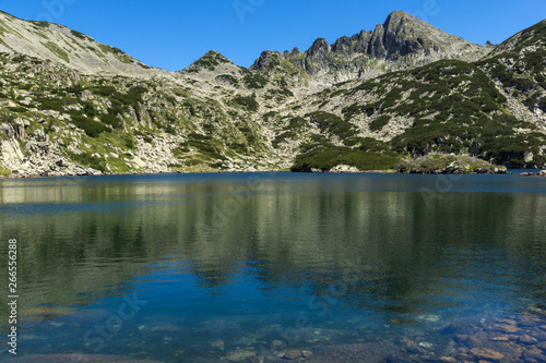 Fototapeta Naklejka Na Ścianę i Meble -  Amazing Landscape with  Valyavishko Lake, Pirin Mountain, Bulgaria