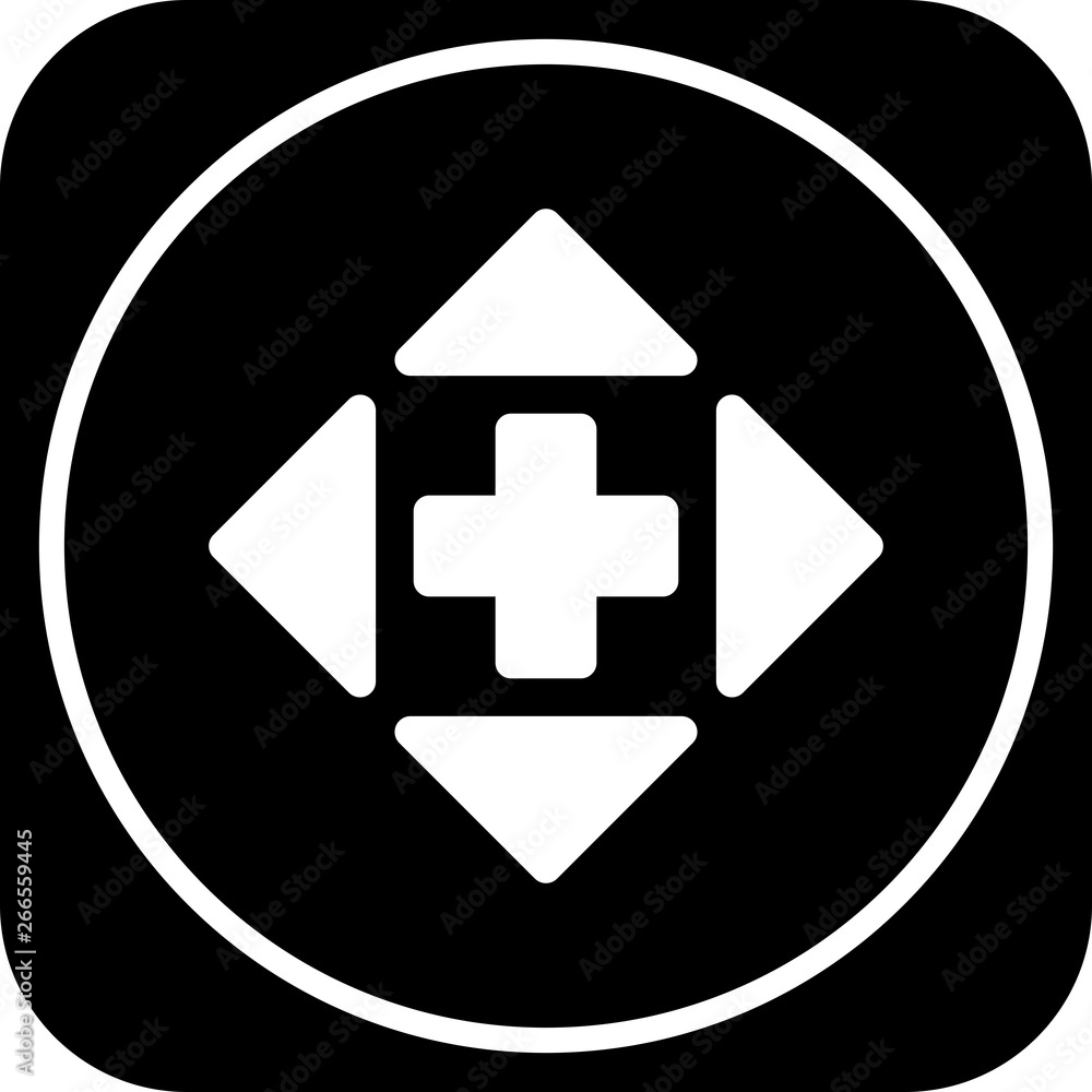 Obraz premium Complex Direction Arrow Icon For Your Project
