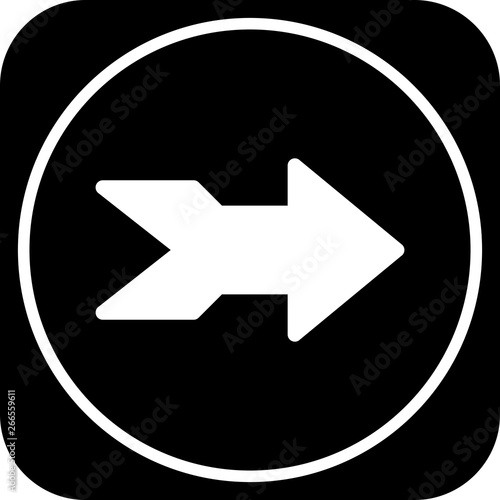 Right Direction Arrow Icon For Your Project