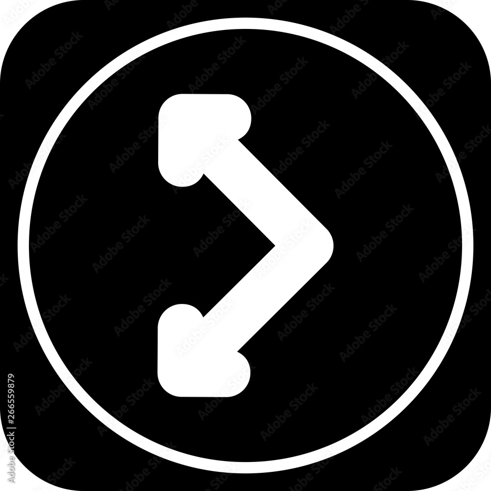 Double Direction Arrow Icon For Your Project Double Direction Arrow Icon For Your Project