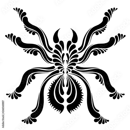 Stylized image of a spider