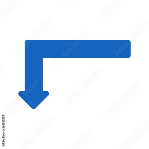 Down Direction Arrow Icon For Your Project