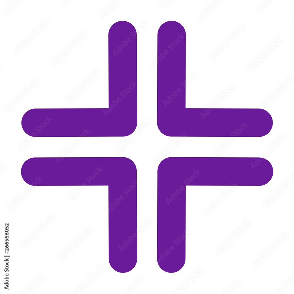 Fototapeta premium Complex Direction Arrow Icon For Your Project