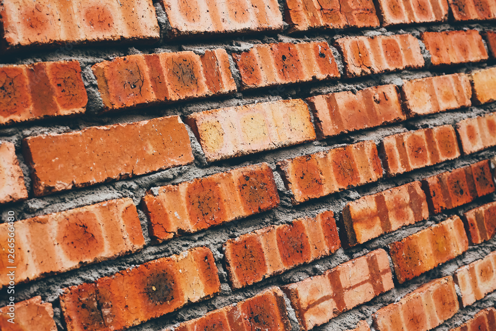 Red brick wall Red brick wall