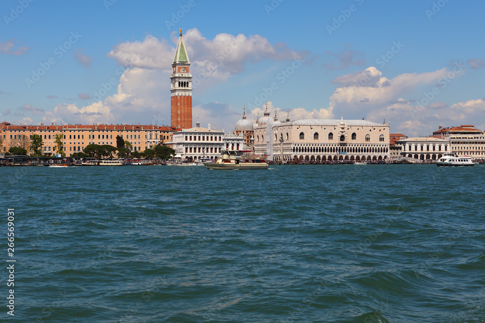 Saint Mark's Square seen from the Grand Canal in Venice Saint Mark's Square seen from the Grand Canal in Venice