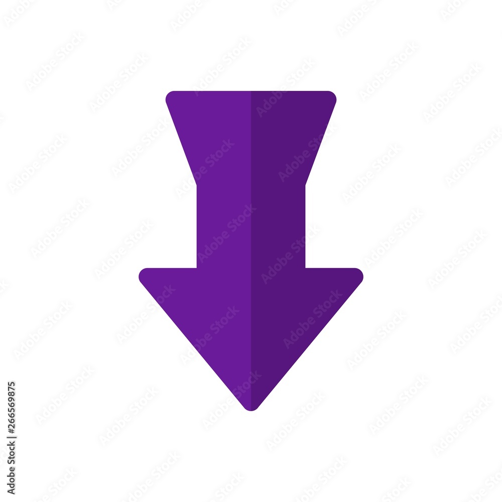 Down Direction Arrow Icon For Your Project Down Direction Arrow Icon For Your Project