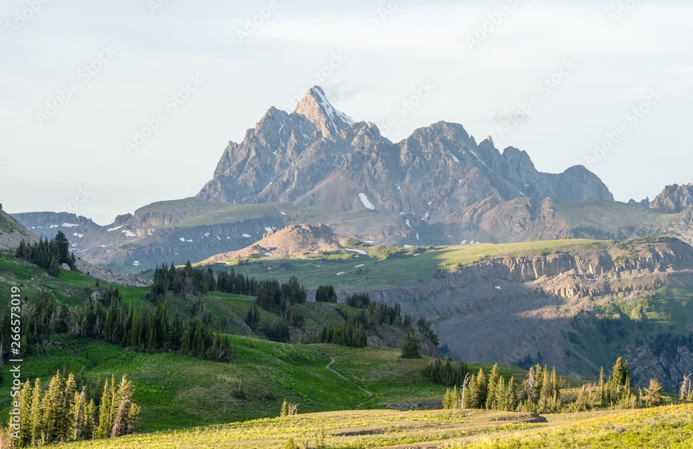 Fototapeta premium Teton Crest Trail. Grand Teton National Park.