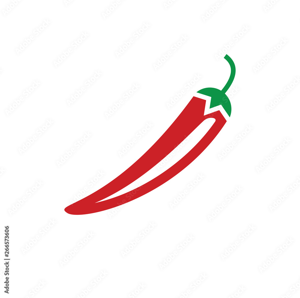 Red Hot pepper icon on background for graphic and web design. Simple vector sign. Internet concept symbol for website button or mobile app. Red Hot pepper icon on background for graphic and web design. Simple vector sign. Internet concept symbol for website button or mobile app.