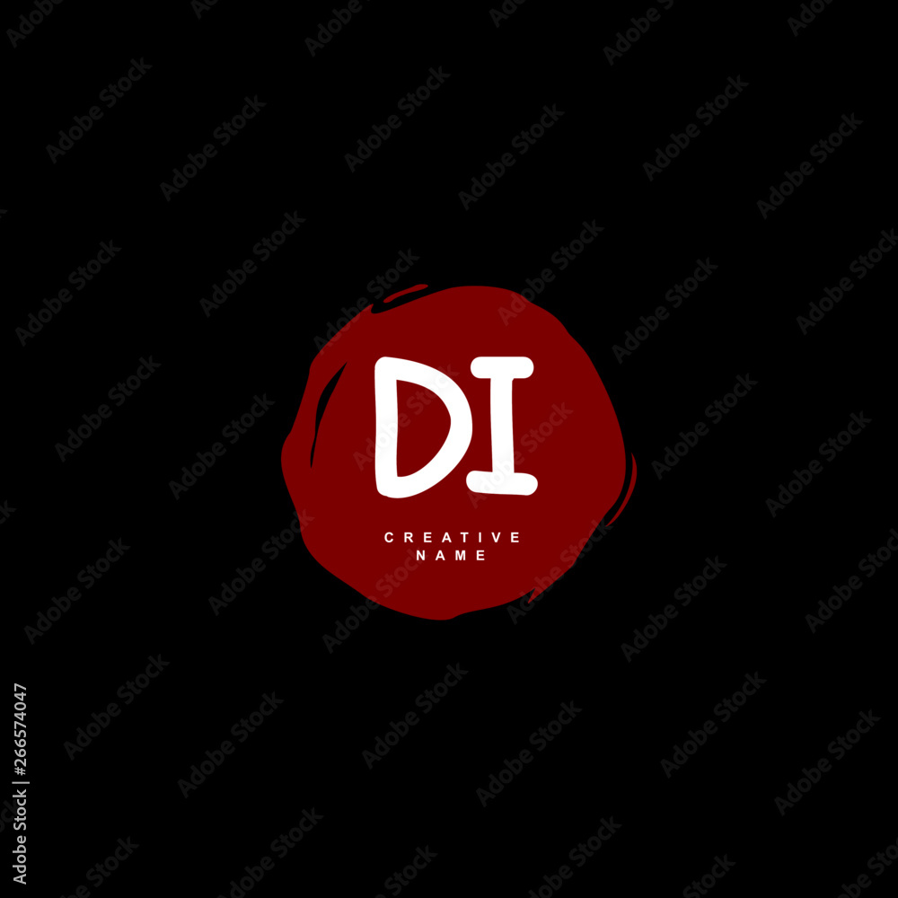 D I DI Initial logo template vector. Letter logo concept D I DI Initial logo template vector. Letter logo concept