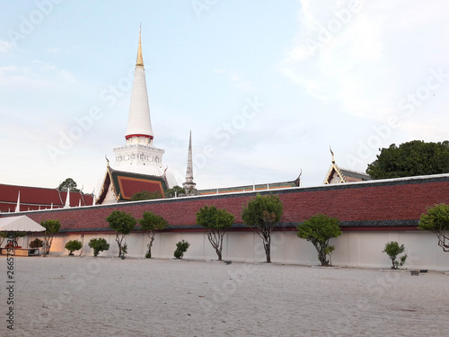 Attractions Phra That Worawihan Temple, Mueang District, Nakhon Si Thammarat Province, Thailand