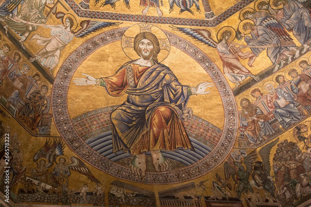 fresco in the church