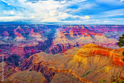 Принти на полотні Amazing natural geological formation - Grand Canyon in Arizona, Southern Rim