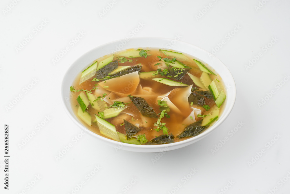 soup with meat and vegetables soup with meat and vegetables